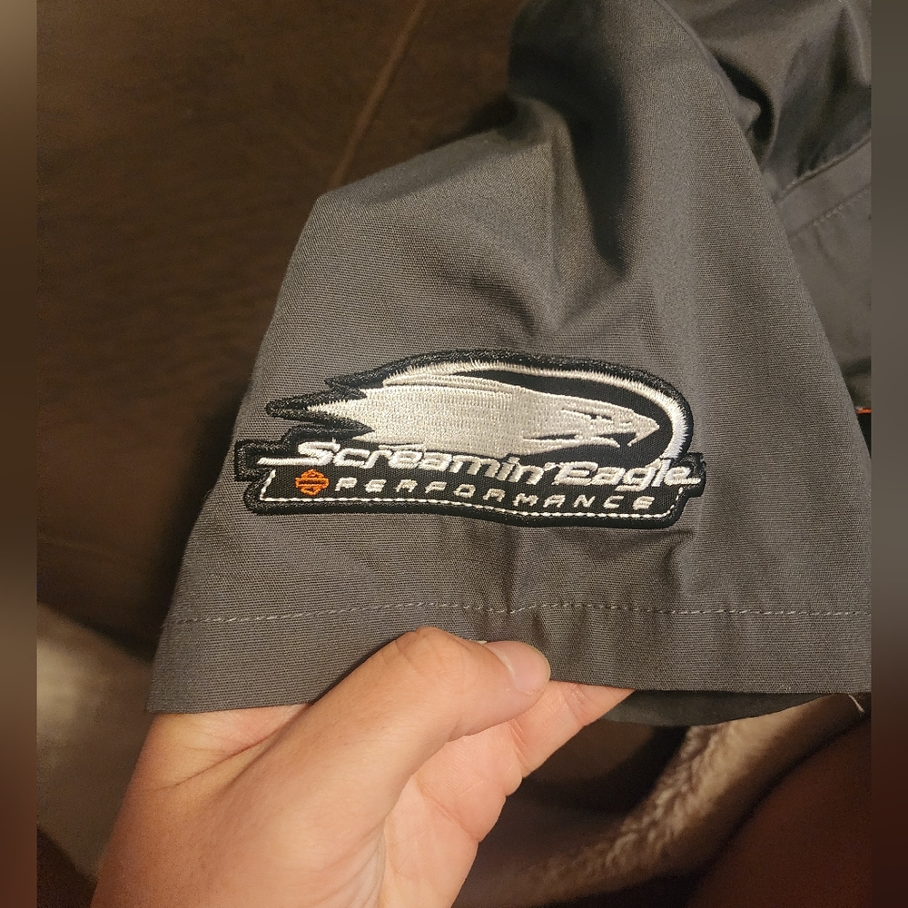 Screaming Eagle Performance Button Up - image 3
